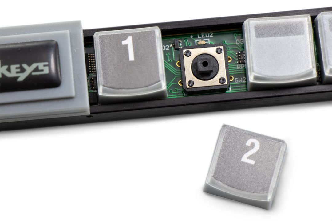 Amazon | XKS-08-USB-R X-keys 8ｷｰ USBｽﾃｨｯｸ | X-Keys | パソコン用